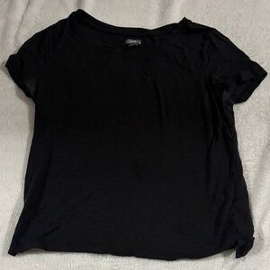 Aerie Black Short Sleeve Tee